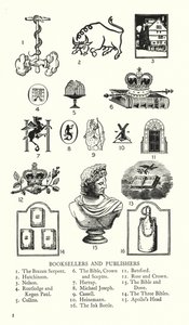 Obchodní značky: Booksellers and Publishers (litho) od English School