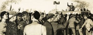 Odboráři na setkání pod širým nebem od English School