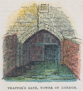 Zrádcova brána, Tower of London od English School