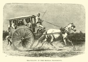 Cestování v Madrasském předsednictví od English School