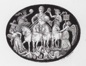 Triumph of Licinius (rytina) od English School