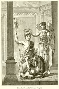 Triumfální generál (obraz v Pompejích) od English School