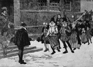 Tudor Wassailing od English School