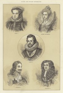 Tudor a Stuart Sovereigns od English School