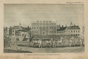Veřejný vstup tureckých velvyslanců. od English School