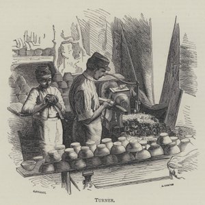 Turner (rytina) od English School