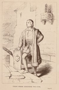 Tycho Brahe objevuje hvězdu (rytina) od English School