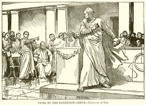 Typy patricijského řádu.--Catiline v zátoce od English School