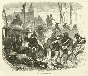 Uhlan rendezvous, září 1870 od English School