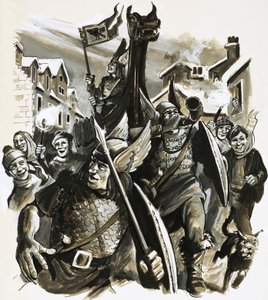 Neidentifikovaná oslava Vikingů od English School