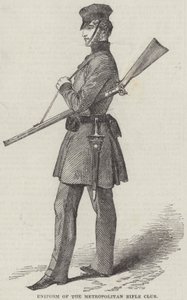 Uniforma Metropolitan Rifle Club (rytina) od English School