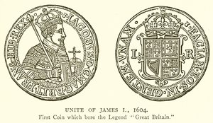 Unite of James I, 1604 od English School
