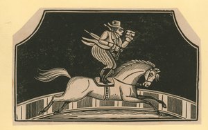 Cirkusová scéna bez názvu: Horse Rider od English School