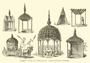 Různé formy Tabernacles od English School