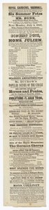 Vauxhall Gardens, Reklama od English School