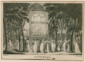 Vauxhall Gardens, Londýn od English School