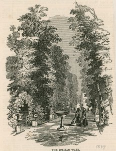 Vauxhall Gardens, Londýn: Italská procházka od English School