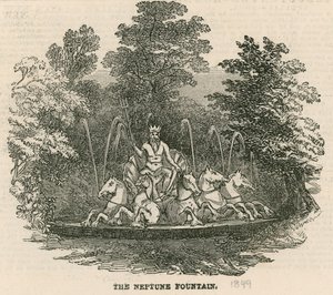 Vauxhall Gardens, Londýn: Neptunova fontána od English School