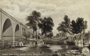 Viadukt přes řeku Blythe, poblíž Berkswell od English School