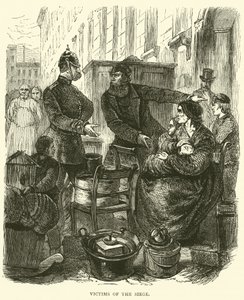 Oběti obležení, únor 1871 od English School