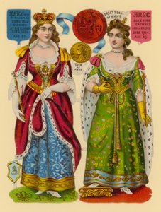 Viktoriánský šrot: Queen Mary, Queen Anne od English School