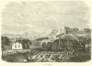 Pohled na Belfort, říjen 1870 od English School