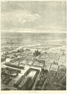 Pohled na Mety, říjen 1870 od English School