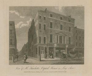 Pohled na pan Hatchetts Capital House od English School