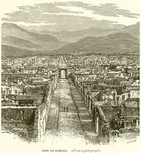 Pohled na Pompeje od English School