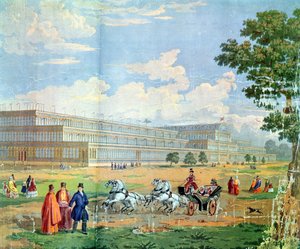Pohled na Crystal Palace od English School