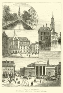 Výhledy v Amsterdamu od English School
