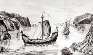 Vikingské lodě od English School