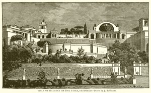 Hadriánova vila na Tibeře, obnovena od English School