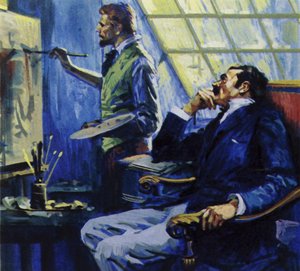 Vincent Van Gogh žil se svým bratrem ve studiu na Montmartru od English School