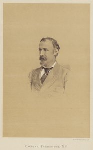 vikomt Folkestone, MP (litho) od English School