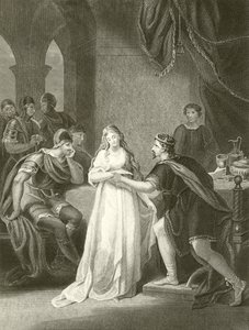 Vortigern a Rowena od English School