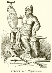 Vulcan (nebo Hephaistos) od English School
