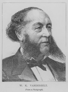 W K Vanderbilt (rytina) od English School