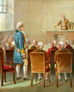 Washington zvolen vrchním velitelem od English School