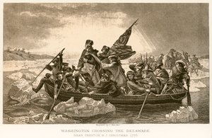 Washington překračující Delaware od English School