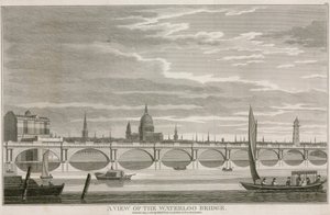 Waterloo Bridge, Londýn od English School