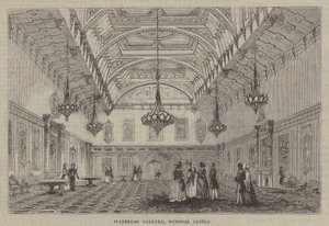 Galerie Waterloo, hrad Windsor od English School