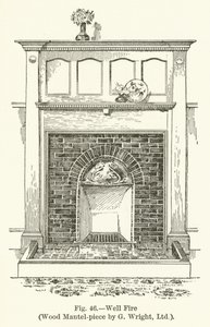No Fire, Wood Mantel – kousek od G Wrighta