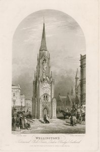 Wellingtons Testimonial Clock Tower, London Bridge, Southwark od English School