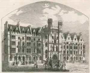 Vylepšení Westminster - Nové domy v Broad Sanctuary od English School