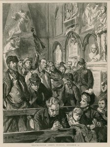 Westminsterské opatství, neděle 23. října od English School