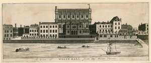 Whitehall od řeky Temže od English School
