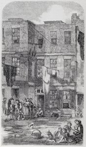Wild Court, mimo Great Wild Street, Drury Lane od English School