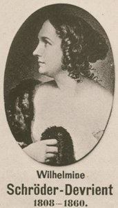 Wilhelmine Schroder-Devrient (hlubotisk) od English School