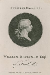William Beckford z Fonthill, primátor Londýna 1756 od English School